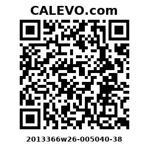 Calevo.com Preisschild 2013366w26-005040-38