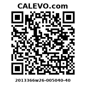 Calevo.com Preisschild 2013366w26-005040-40