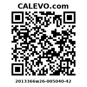 Calevo.com Preisschild 2013366w26-005040-42