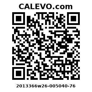 Calevo.com Preisschild 2013366w26-005040-76
