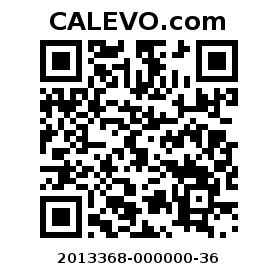 Calevo.com pricetag 2013368-000000-36
