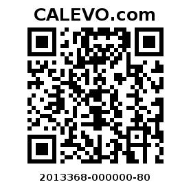 Calevo.com pricetag 2013368-000000-80