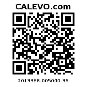 Calevo.com Preisschild 2013368-005040-36