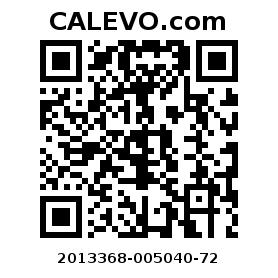 Calevo.com Preisschild 2013368-005040-72