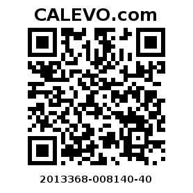 Calevo.com pricetag 2013368-008140-40