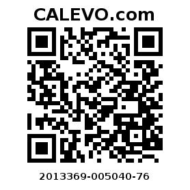 Calevo.com pricetag 2013369-005040-76