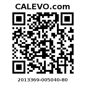 Calevo.com pricetag 2013369-005040-80
