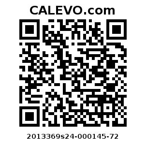 Calevo.com Preisschild 2013369s24-000145-72