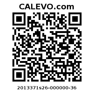 Calevo.com Preisschild 2013371s26-000000-36