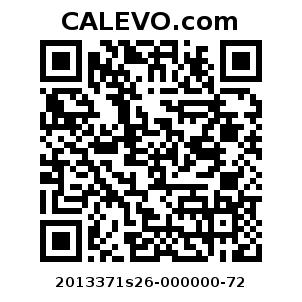 Calevo.com Preisschild 2013371s26-000000-72