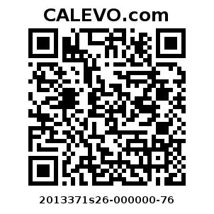 Calevo.com Preisschild 2013371s26-000000-76