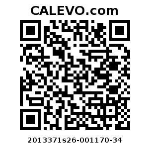 Calevo.com Preisschild 2013371s26-001170-34