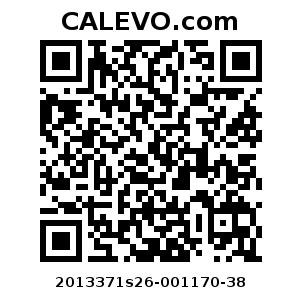 Calevo.com Preisschild 2013371s26-001170-38