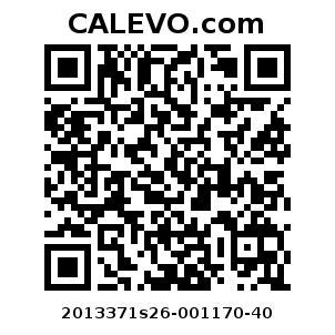 Calevo.com Preisschild 2013371s26-001170-40