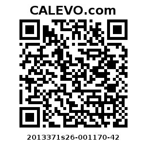 Calevo.com Preisschild 2013371s26-001170-42