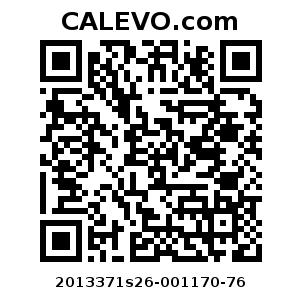 Calevo.com Preisschild 2013371s26-001170-76