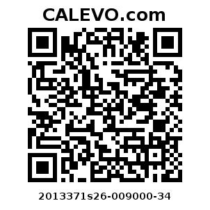 Calevo.com Preisschild 2013371s26-009000-34