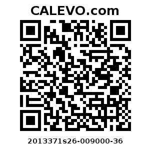 Calevo.com Preisschild 2013371s26-009000-36
