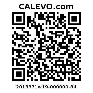 Calevo.com Preisschild 2013371w19-000000-84