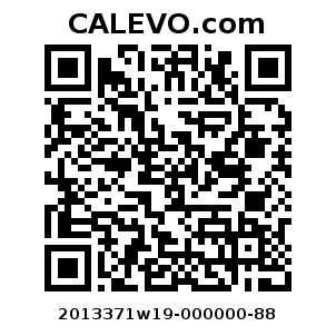 Calevo.com Preisschild 2013371w19-000000-88