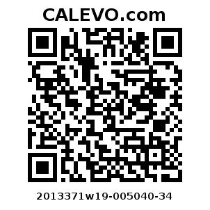 Calevo.com Preisschild 2013371w19-005040-34