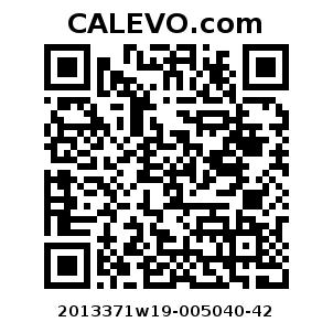 Calevo.com Preisschild 2013371w19-005040-42