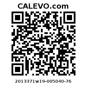 Calevo.com Preisschild 2013371w19-005040-76