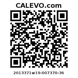 Calevo.com Preisschild 2013371w19-007370-36