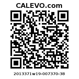 Calevo.com Preisschild 2013371w19-007370-38