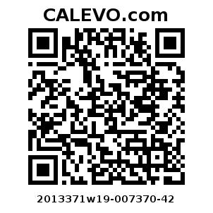Calevo.com Preisschild 2013371w19-007370-42