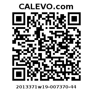 Calevo.com Preisschild 2013371w19-007370-44