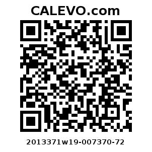 Calevo.com Preisschild 2013371w19-007370-72