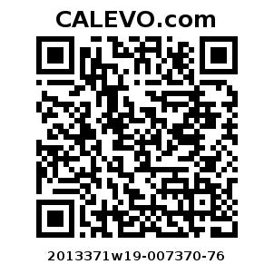 Calevo.com Preisschild 2013371w19-007370-76