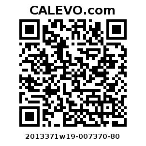 Calevo.com Preisschild 2013371w19-007370-80