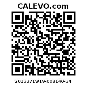 Calevo.com Preisschild 2013371w19-008140-34