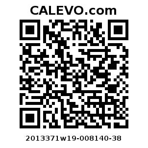 Calevo.com Preisschild 2013371w19-008140-38