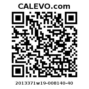 Calevo.com Preisschild 2013371w19-008140-40