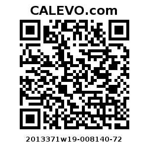 Calevo.com Preisschild 2013371w19-008140-72