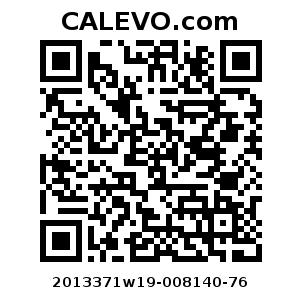 Calevo.com Preisschild 2013371w19-008140-76