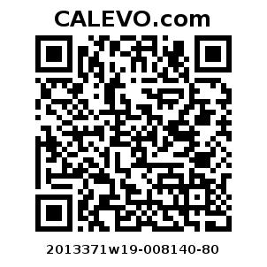 Calevo.com Preisschild 2013371w19-008140-80