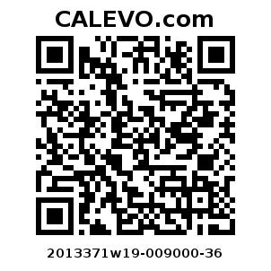 Calevo.com Preisschild 2013371w19-009000-36