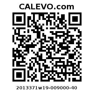 Calevo.com Preisschild 2013371w19-009000-40