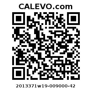 Calevo.com Preisschild 2013371w19-009000-42