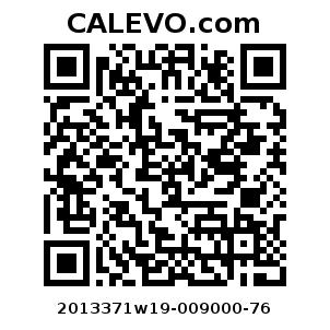 Calevo.com Preisschild 2013371w19-009000-76