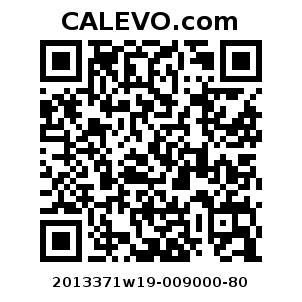 Calevo.com Preisschild 2013371w19-009000-80