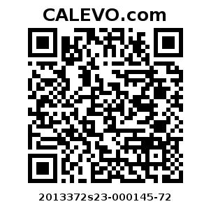 Calevo.com Preisschild 2013372s23-000145-72