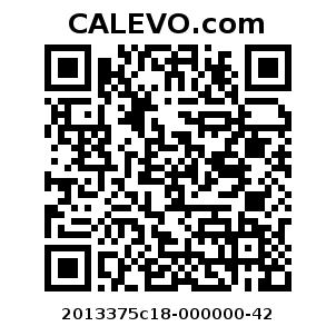 Calevo.com pricetag 2013375c18-000000-42