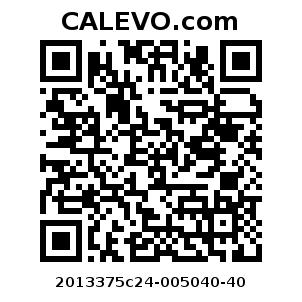 Calevo.com Preisschild 2013375c24-005040-40