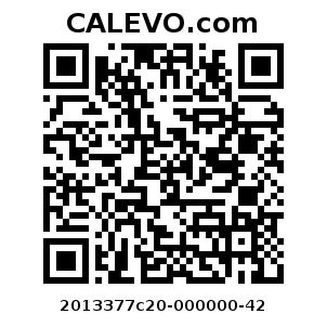Calevo.com pricetag 2013377c20-000000-42