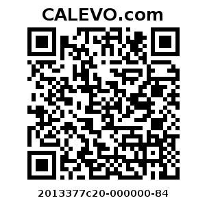 Calevo.com pricetag 2013377c20-000000-84
